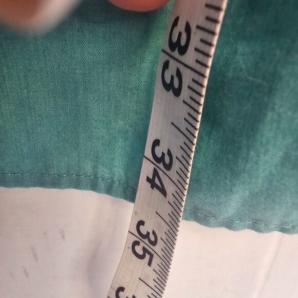 HB Harbor Bay Green Long Sleeve Button Down Shirt Sz 3XL Preppy Timeless Q0327 - Picture 4 of 9